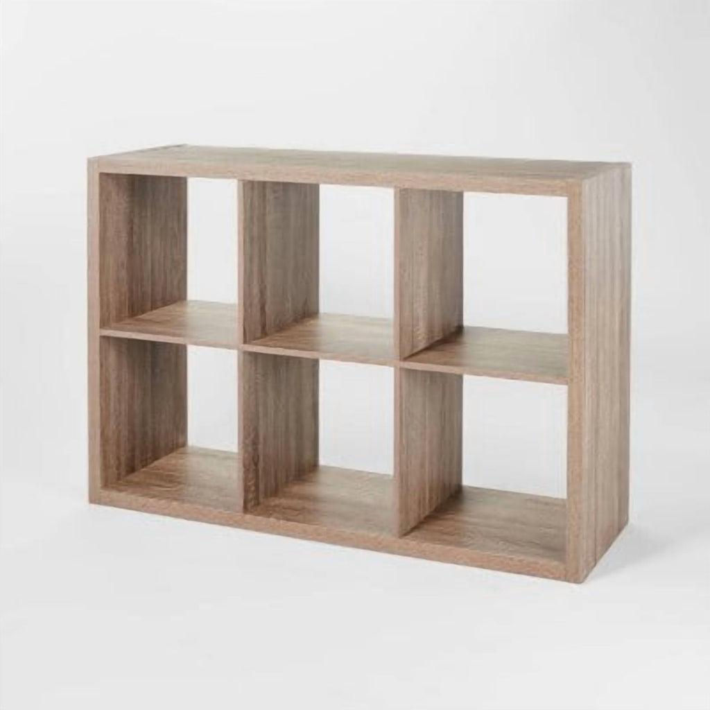 6-Cube Storage Organizer: Stylish Solution for Tidy Spaces