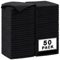 50PK Microfiber Cleaning Cloth 12×12", Absorbent Towels for Car, House, Kitchen &amp; Window