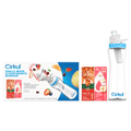 22oz Plastic Water Bottle Starter Kit with Blue Lid and 2 Flavor Cartridges (Honeycrisp Apple &amp; Sweet Tea)