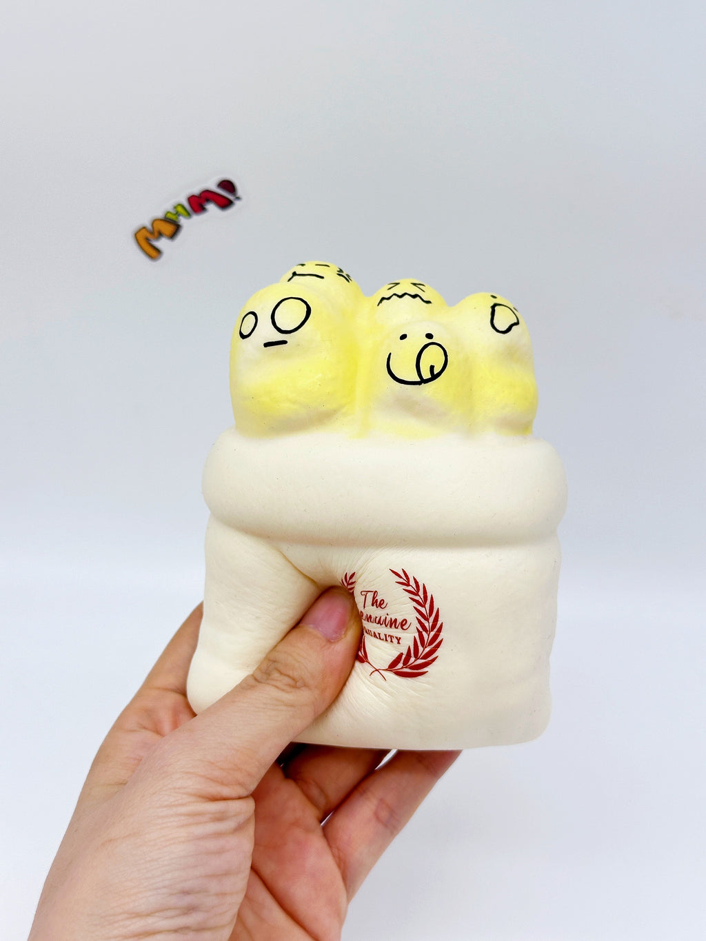 Cute Multi-Face Baguette Bread Stress Relief Squishy