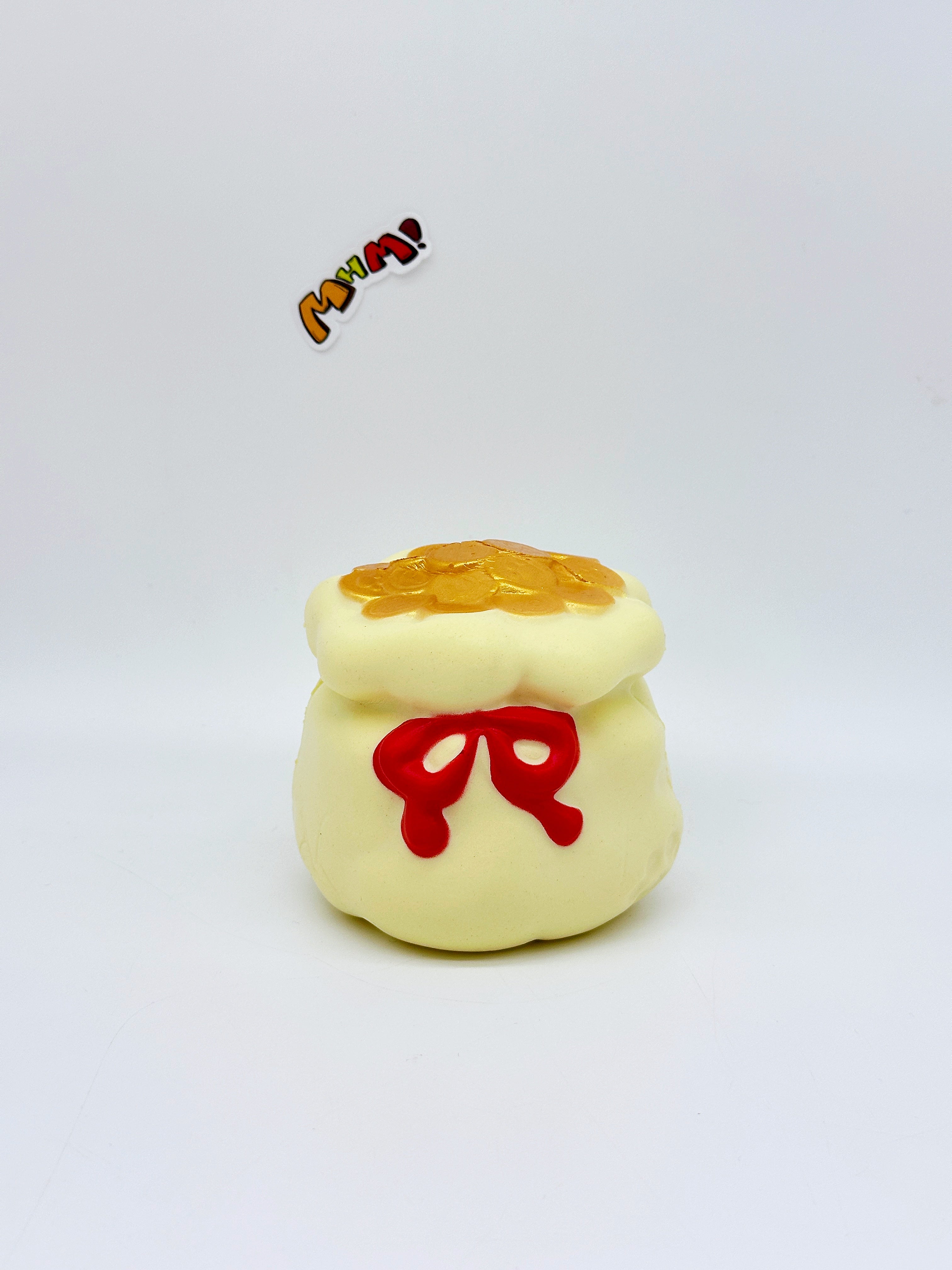 Lucky Gold Coin Pouch Squeeze Toy: Good Luck by Your Side—Super Soft and Squeezable! 🧧💰