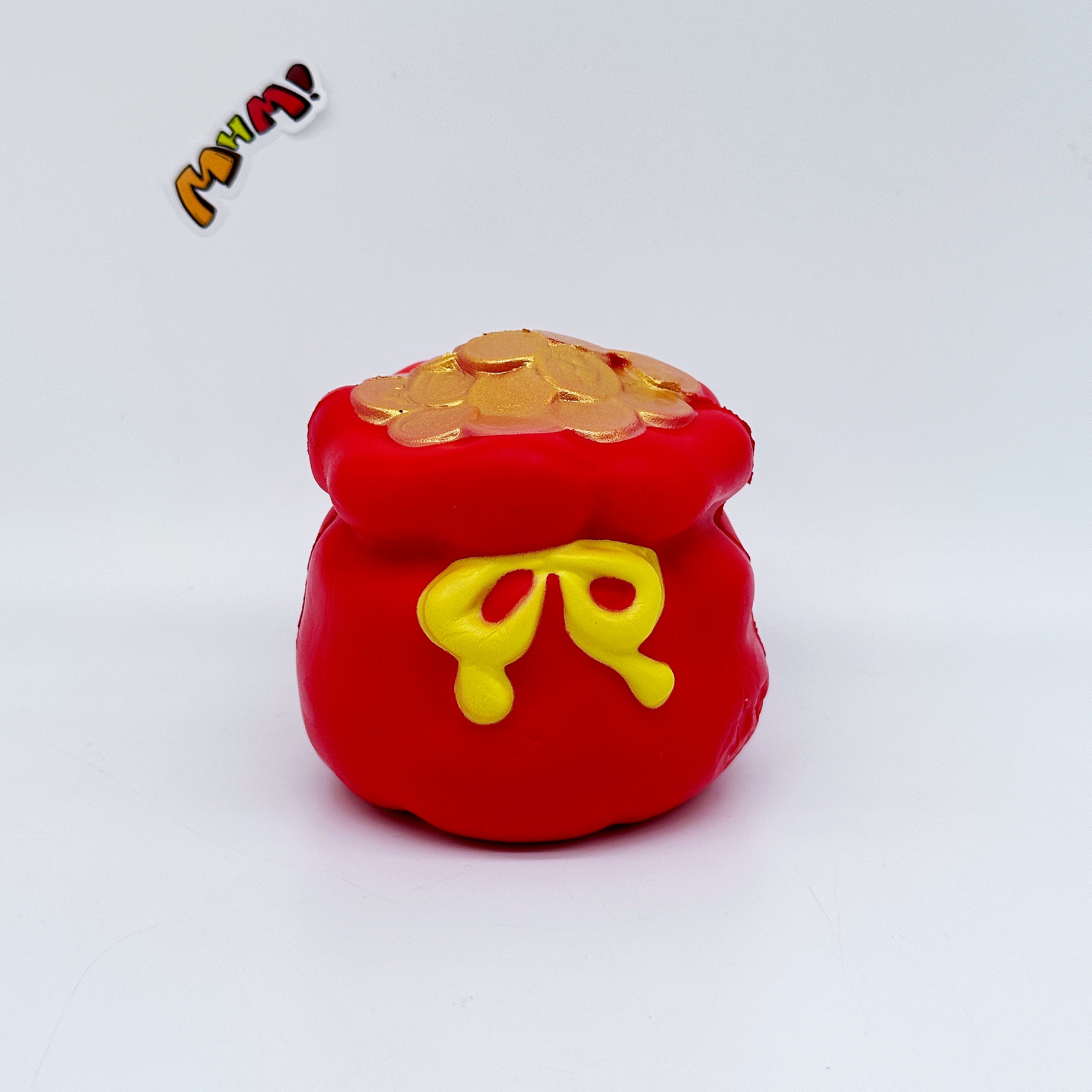 Lucky Gold Coin Pouch Squeeze Toy: Good Luck by Your Side—Super Soft and Squeezable! 🧧💰