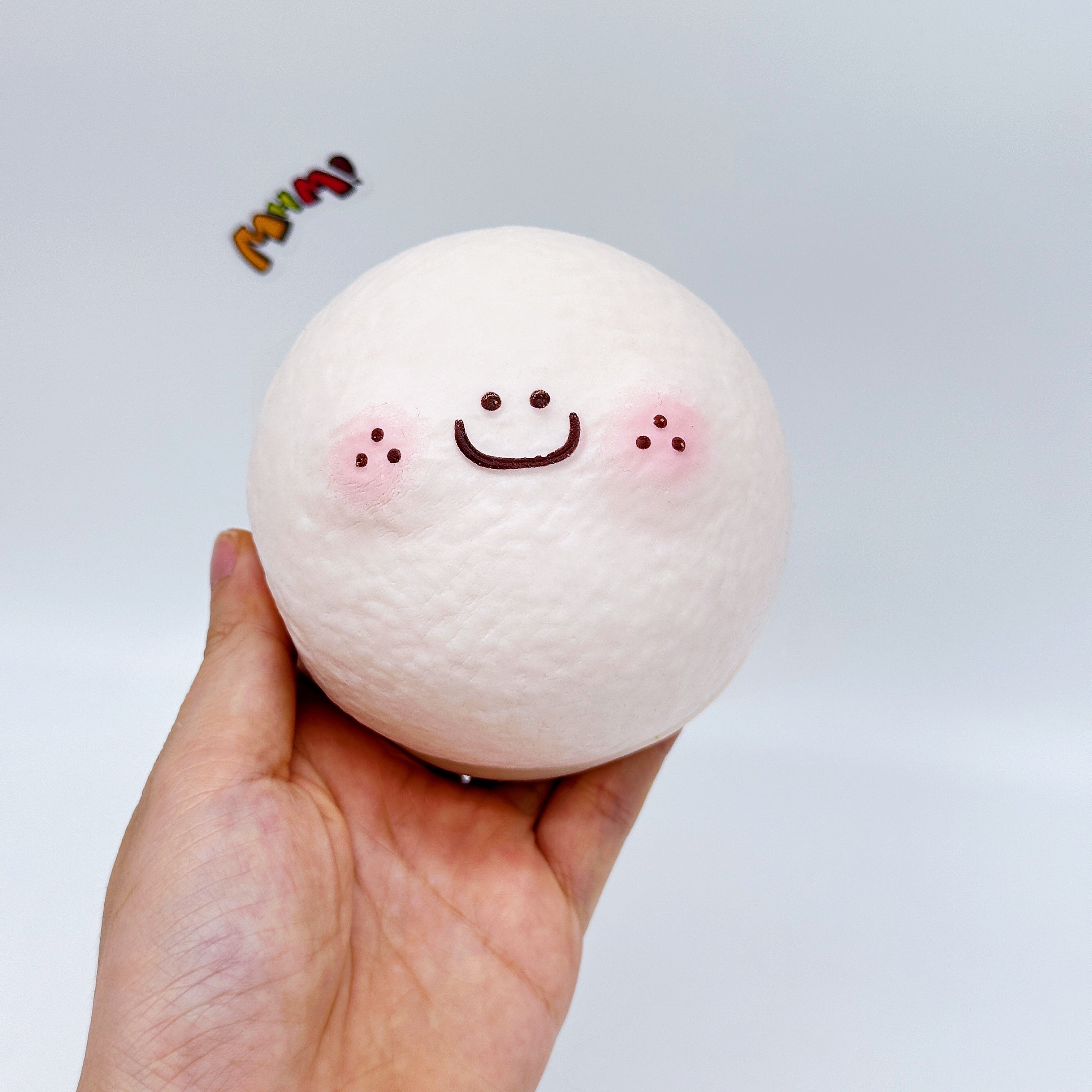 Kawaii Pink Mochi Slow Rise Squishy Toy