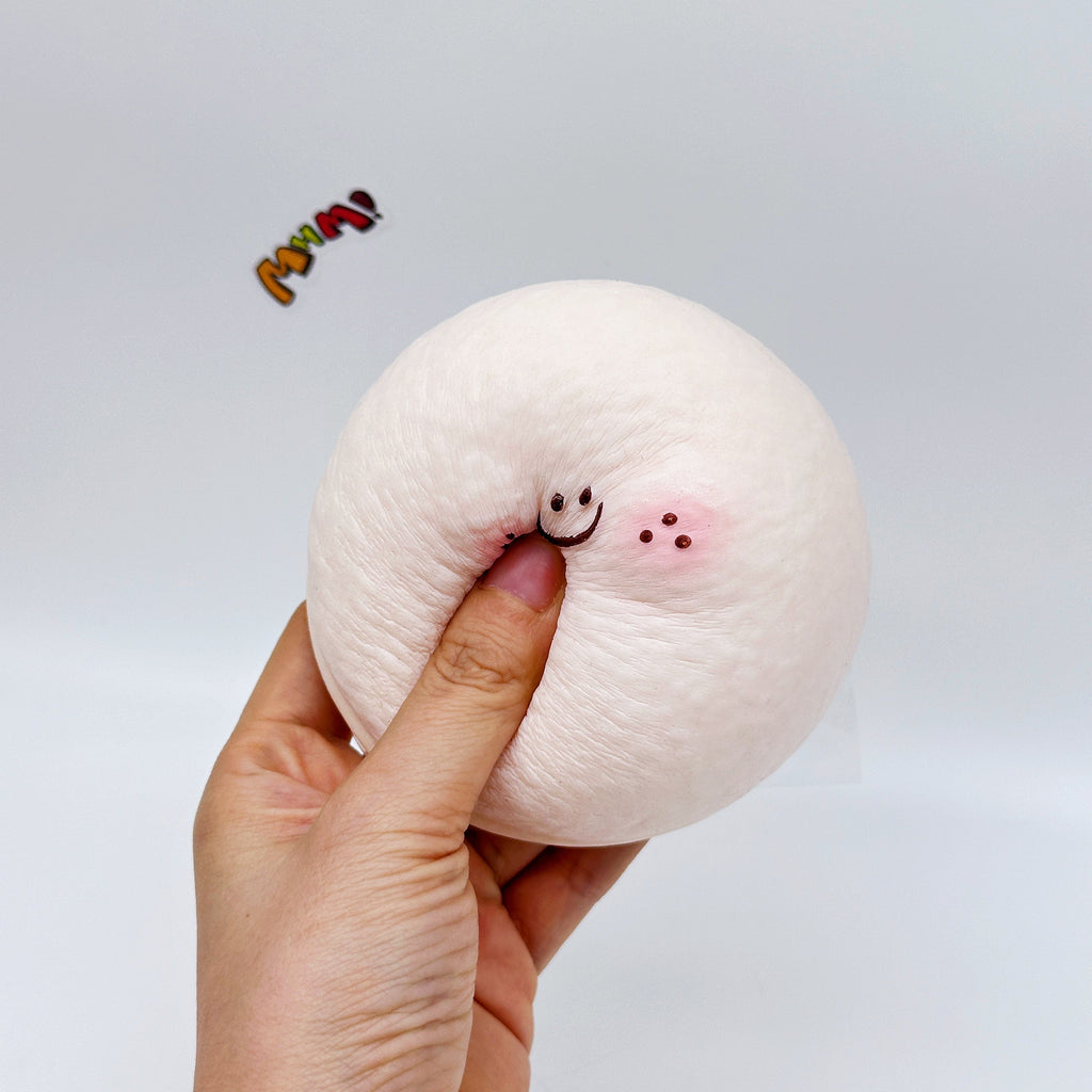 Kawaii Pink Mochi Slow Rise Squishy Toy