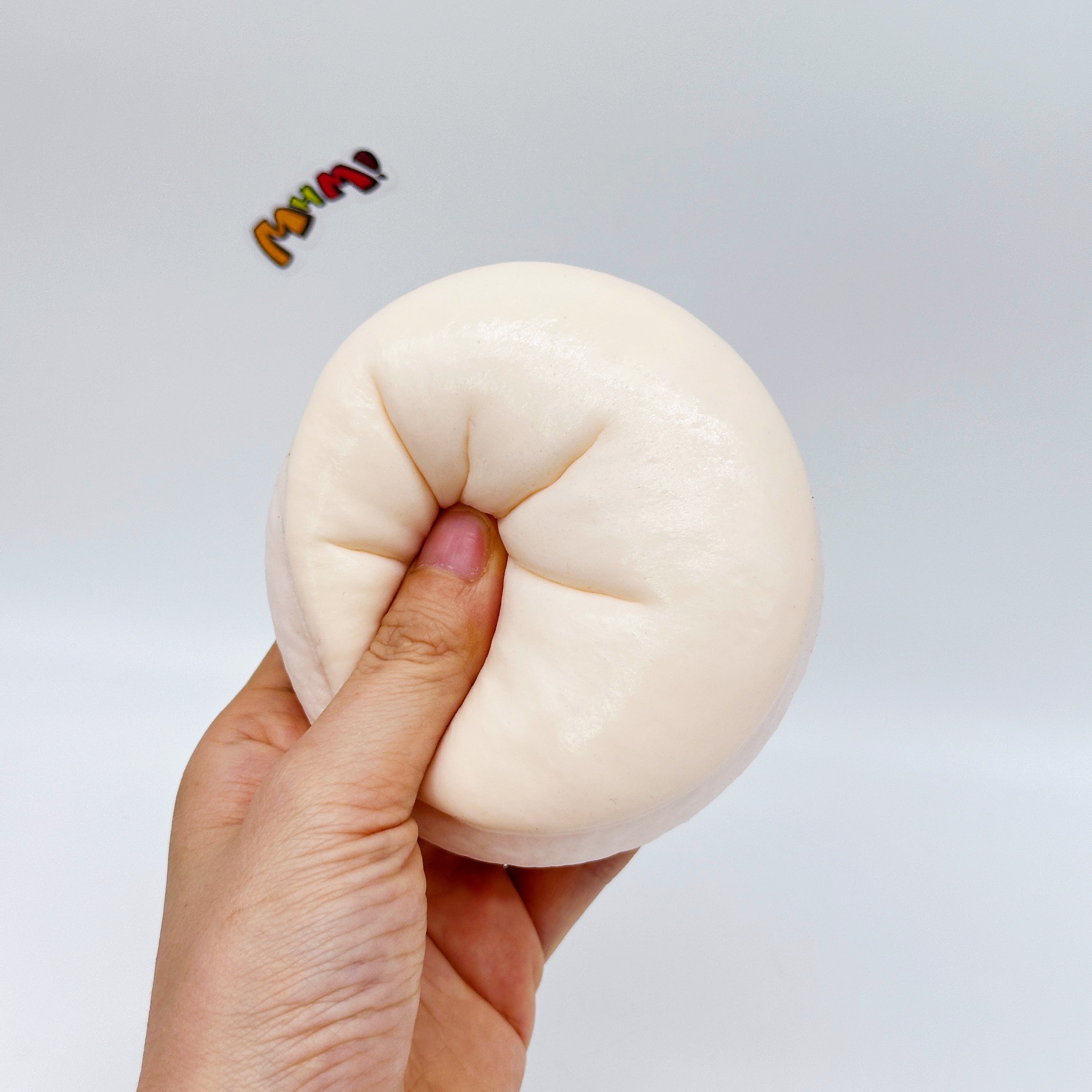 Kawaii Pink Mochi Slow Rise Squishy Toy