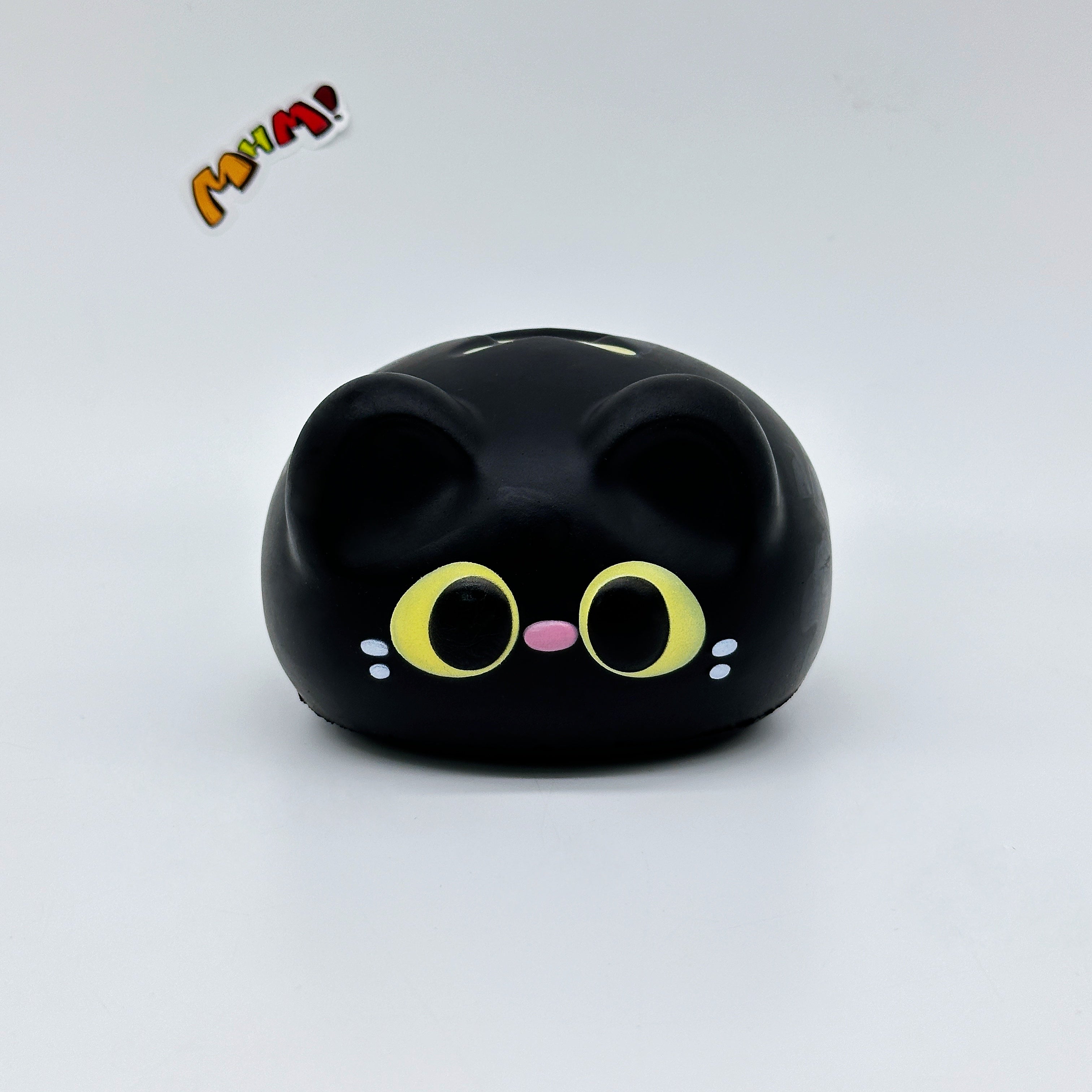 Kawaii Black Cat Char Siu Bun Slow Rise Squishy Toy