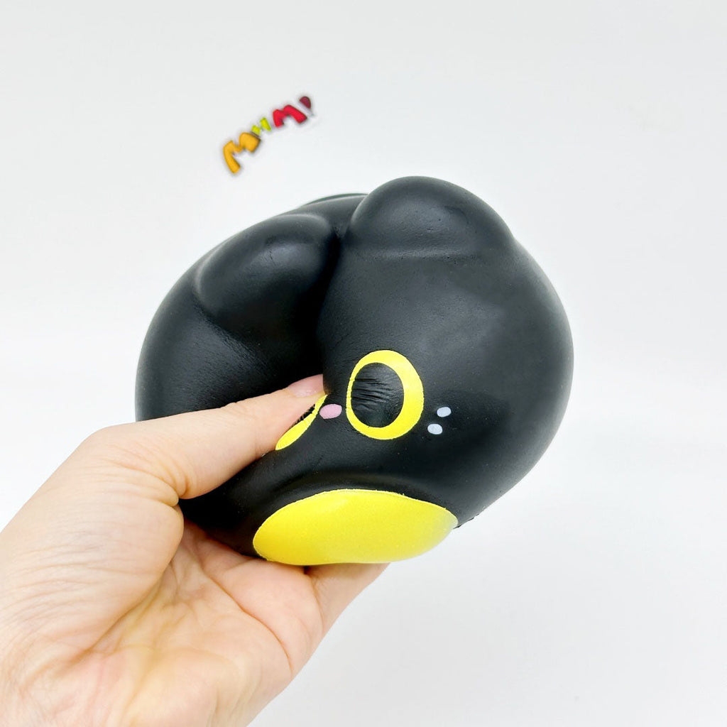 Slow Rise Black Cat Lava Bun Squishy – Squeeze Away Stress! 🐱✨