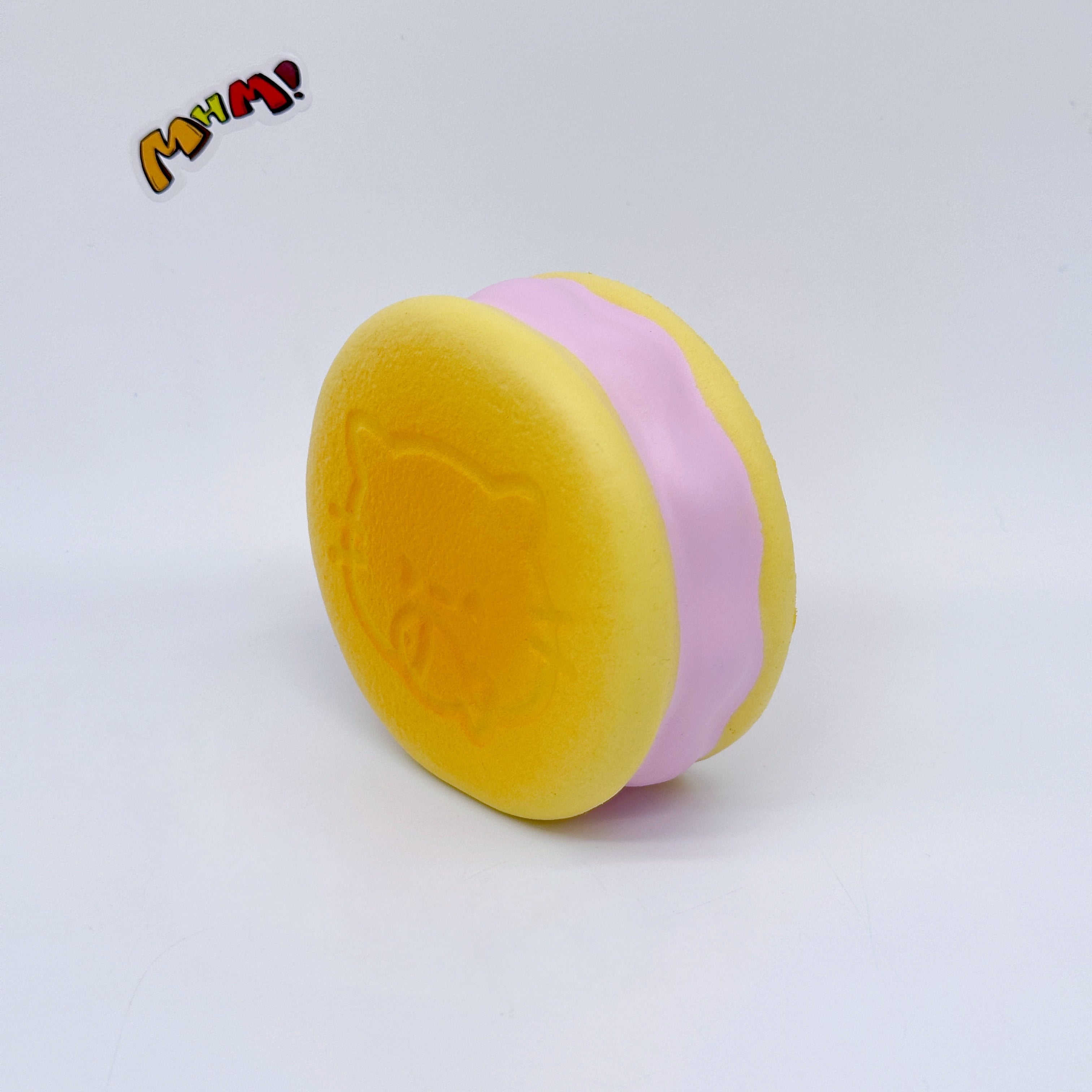 Kawaii Original Flavor Cookie Squishy with Kitty Emboss: Ultra Soft & Slow Rise! 🍪🐾