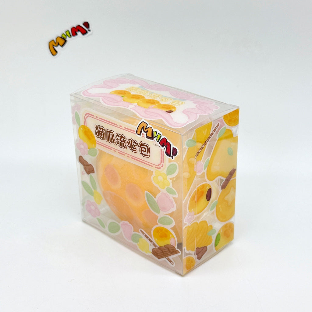 Slow Rise Cat Paw Lava Bun Squishy – Squeeze Away Stress! 🐱✨