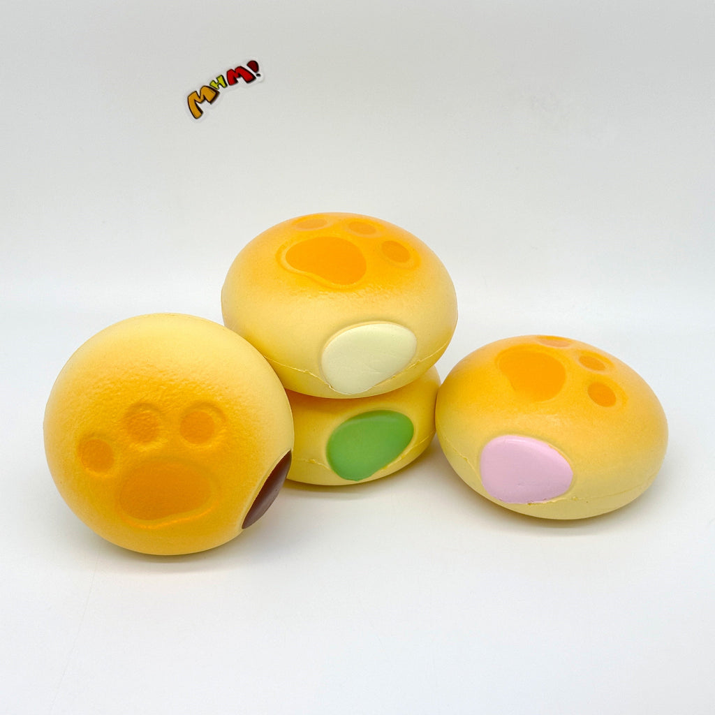 Slow Rise Cat Paw Lava Bun Squishy – Squeeze Away Stress! 🐱✨