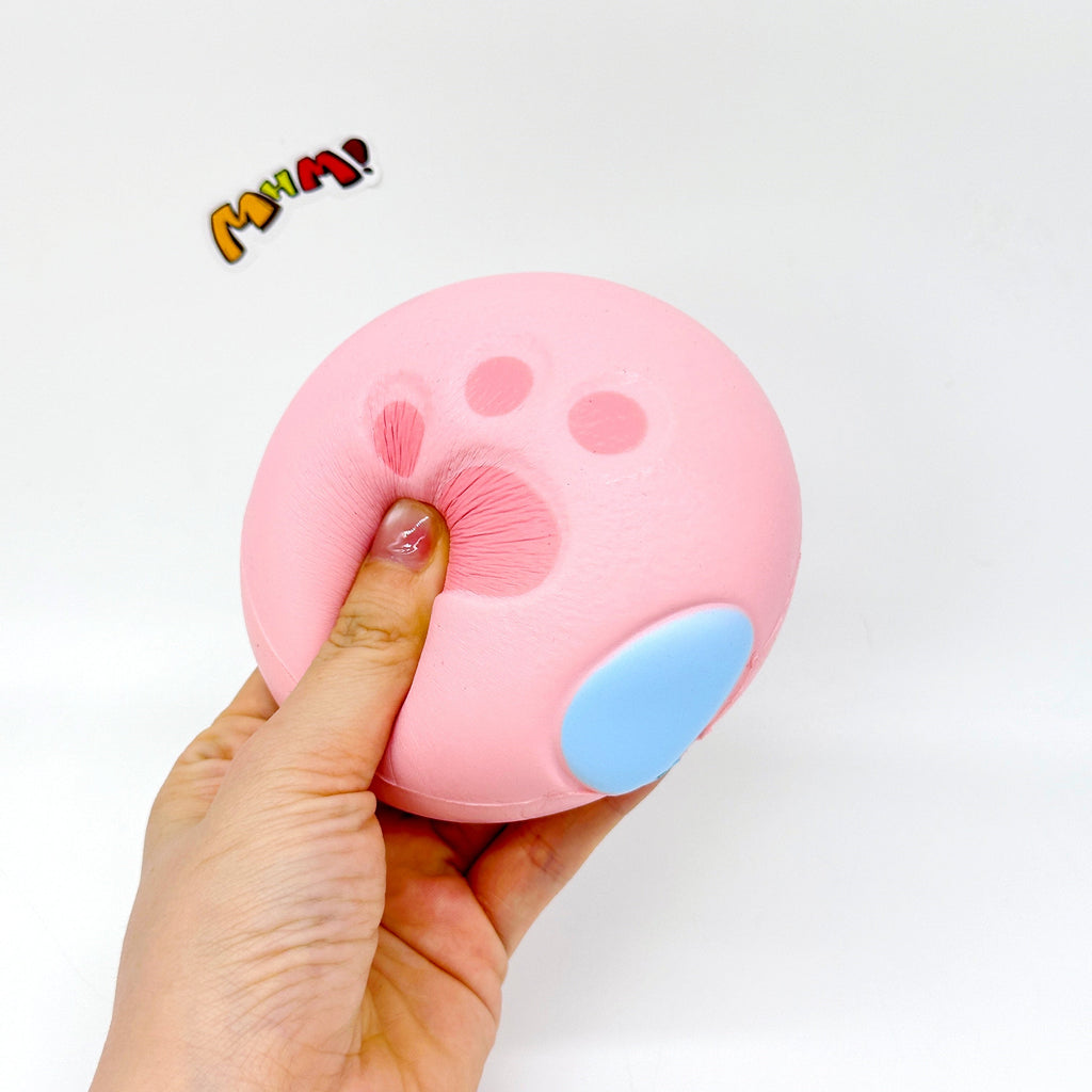 Slow Rise Cat Paw Lava Bun Squishy – Squeeze Away Stress! 🐱✨