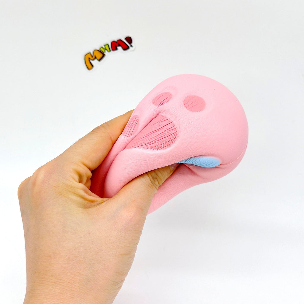 Slow Rise Cat Paw Lava Bun Squishy – Squeeze Away Stress! 🐱✨