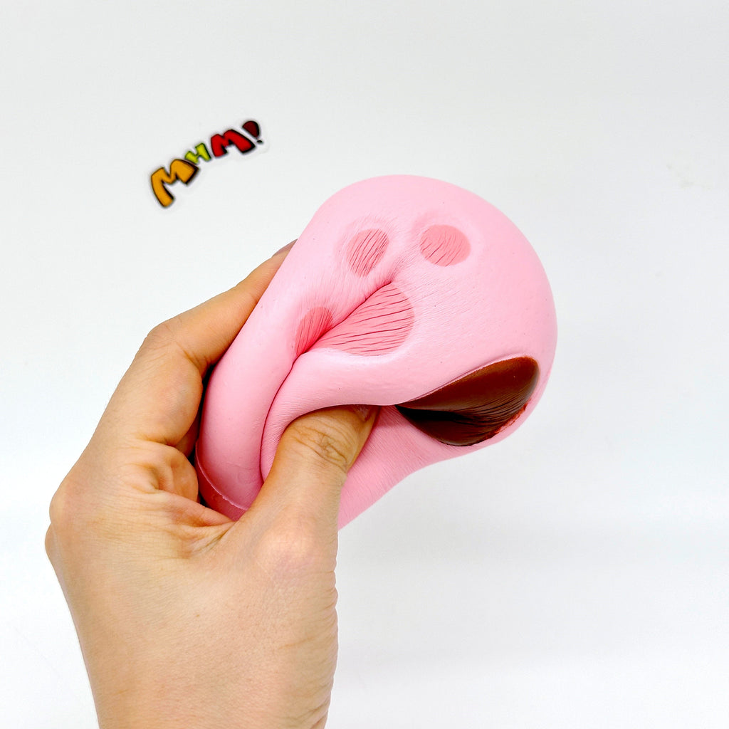 Slow Rise Cat Paw Lava Bun Squishy – Squeeze Away Stress! 🐱✨