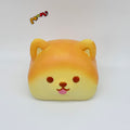 Ultra-Soft Shiba Toast Squishy – Slow Rise & Irresistibly Cute! 🐶🍦