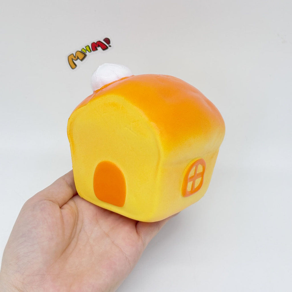 Ultra-Soft Bread House Squishy – Slow Rise & Irresistibly Cute! 🍞🥐