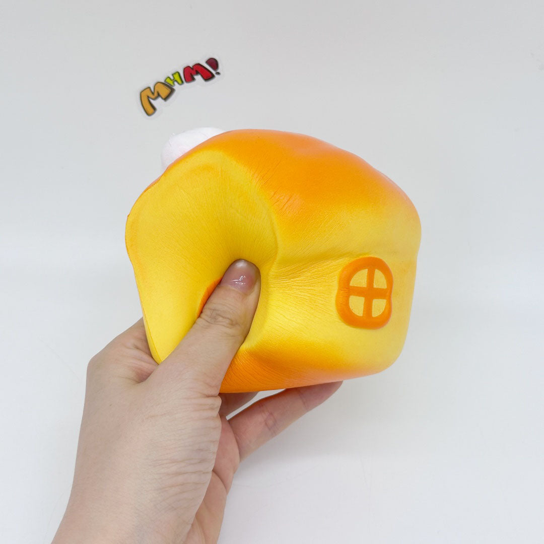 Ultra-Soft Bread House Squishy – Slow Rise & Irresistibly Cute! 🍞🥐