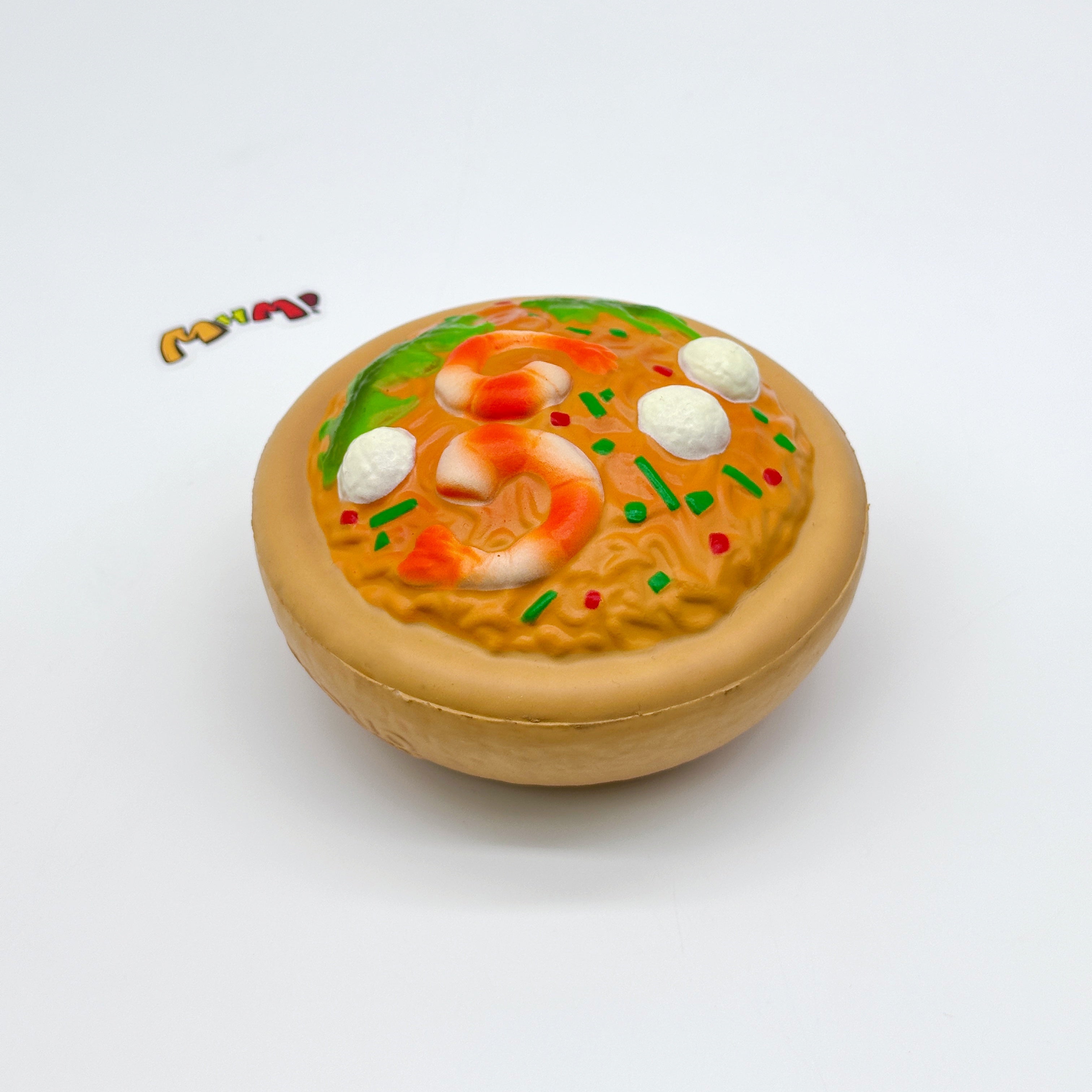 Cute Seafood Noodle Bowl Slow Rise Squishy Toy