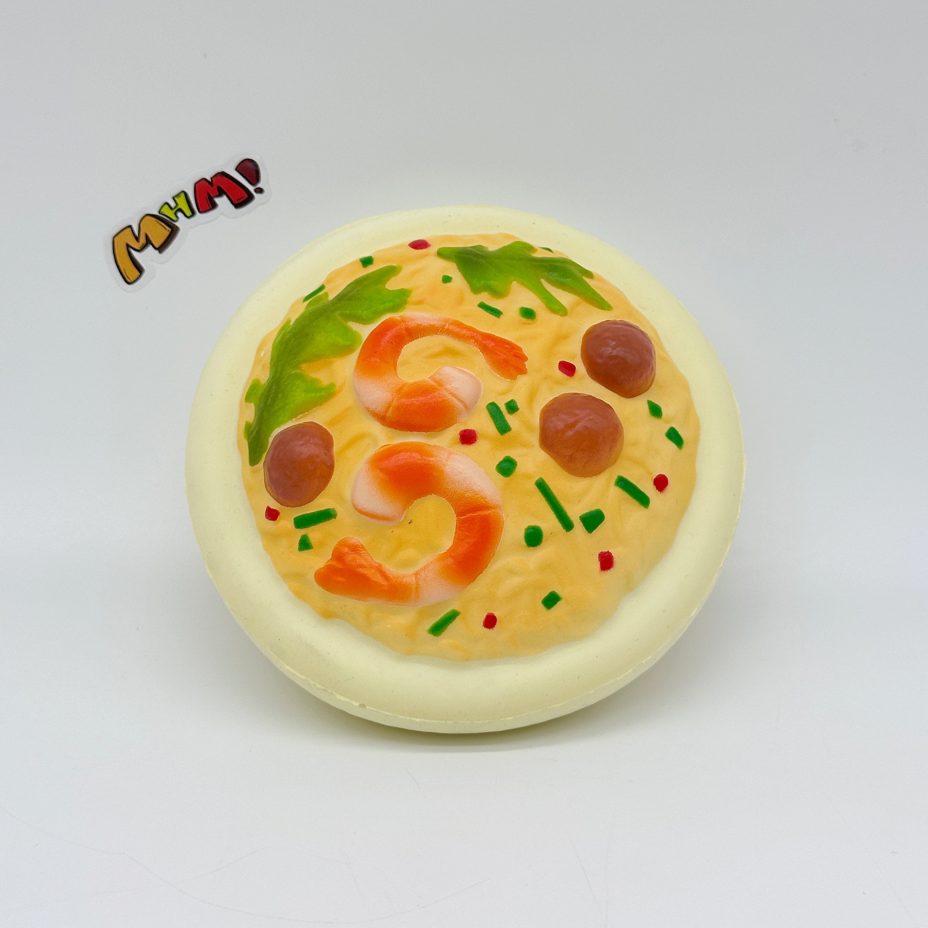 Cute Seafood Noodle Bowl Slow Rise Squishy Toy