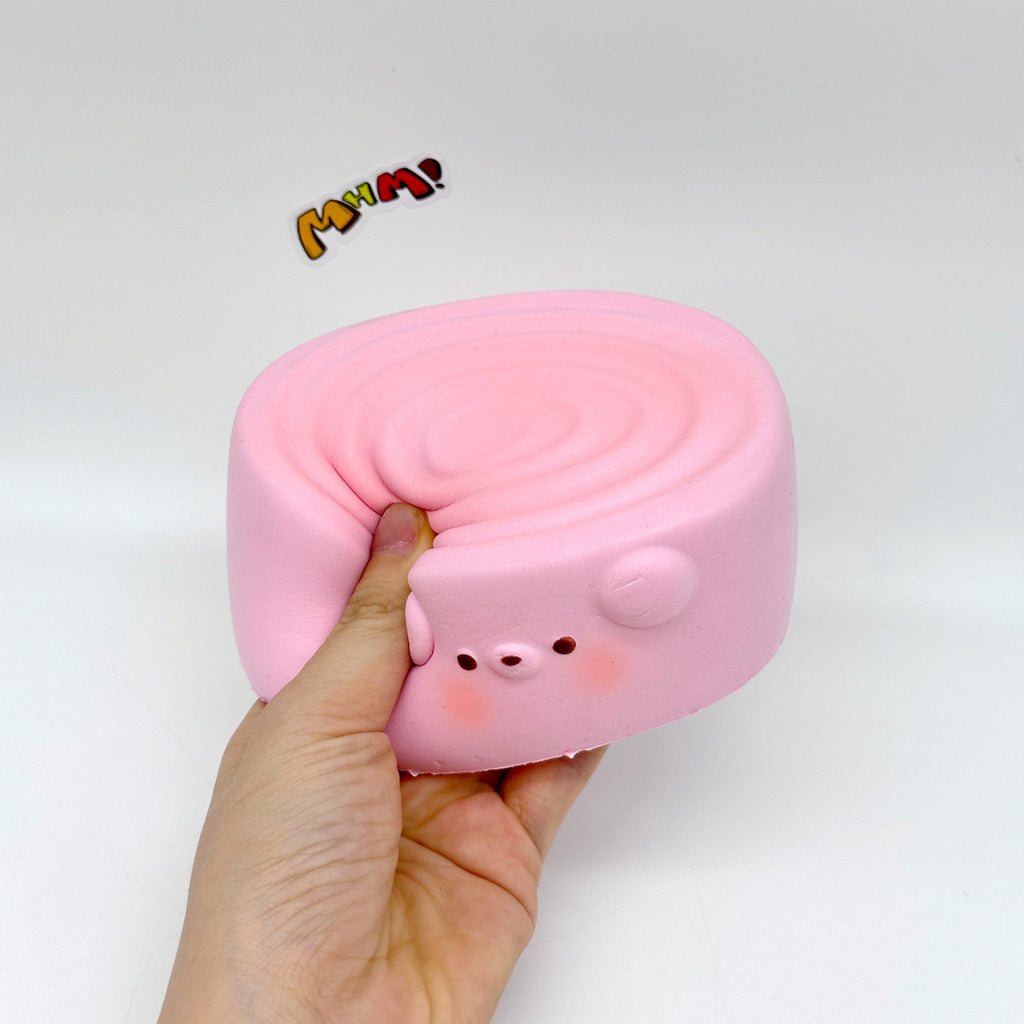 Cute Rolled Egg Stress Relief Squishy