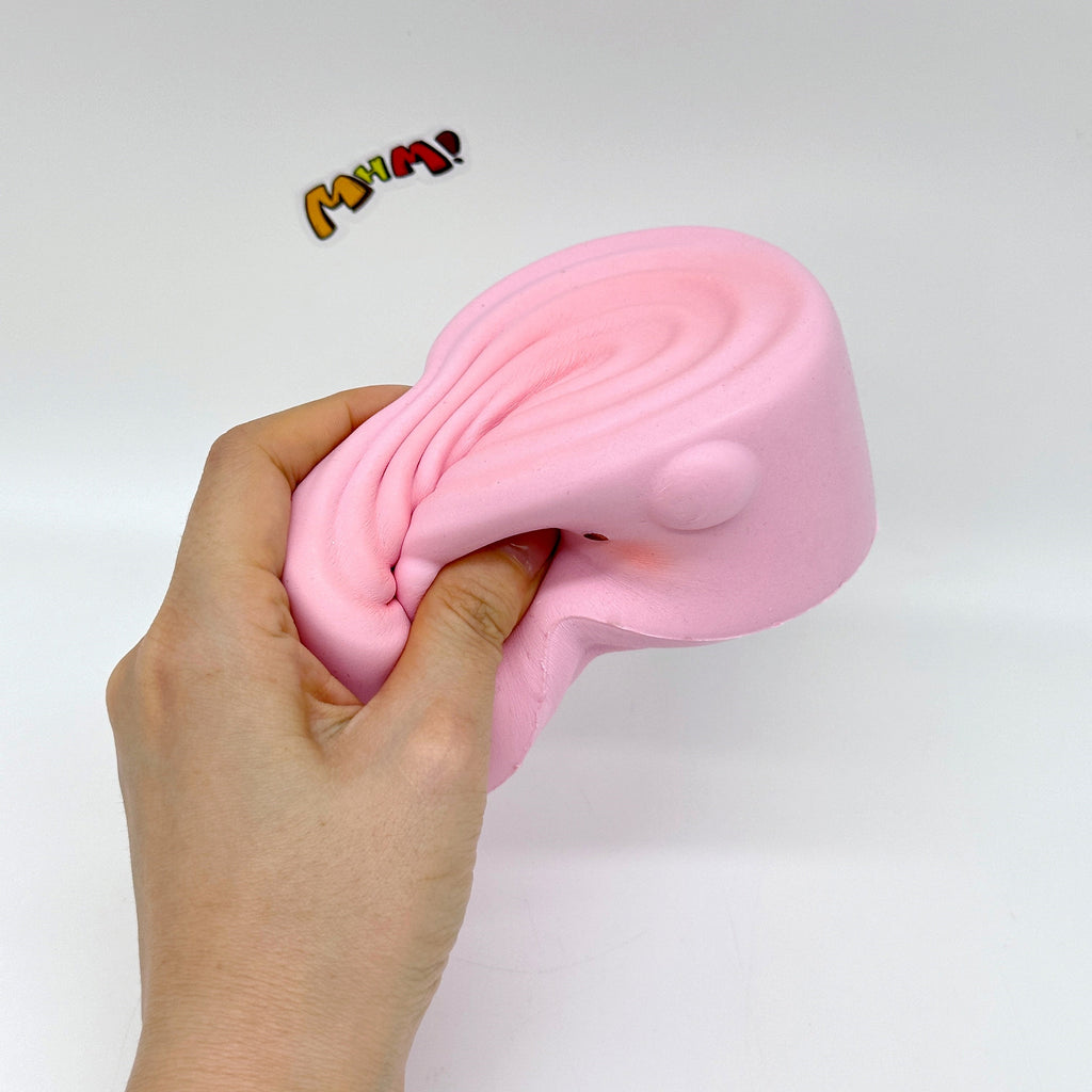 Cute Rolled Egg Stress Relief Squishy