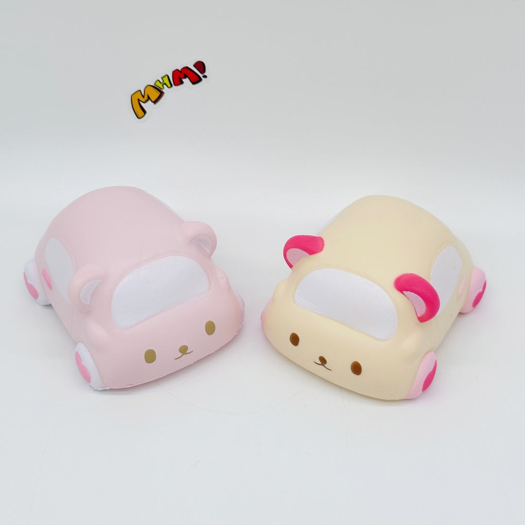 Slow Rise Cute Bear Car Squishy – Squeeze Away Stress