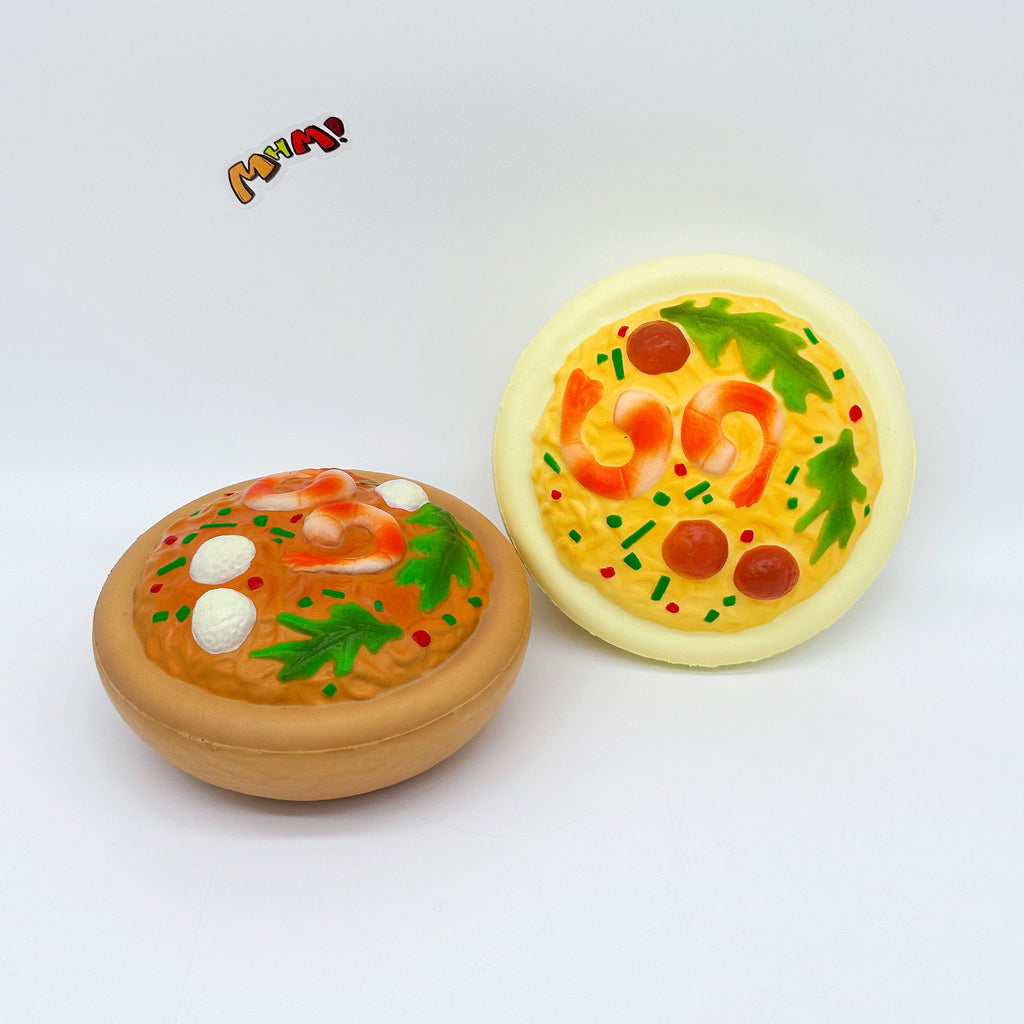 Cute Seafood Noodle Bowl Slow Rise Squishy Toy
