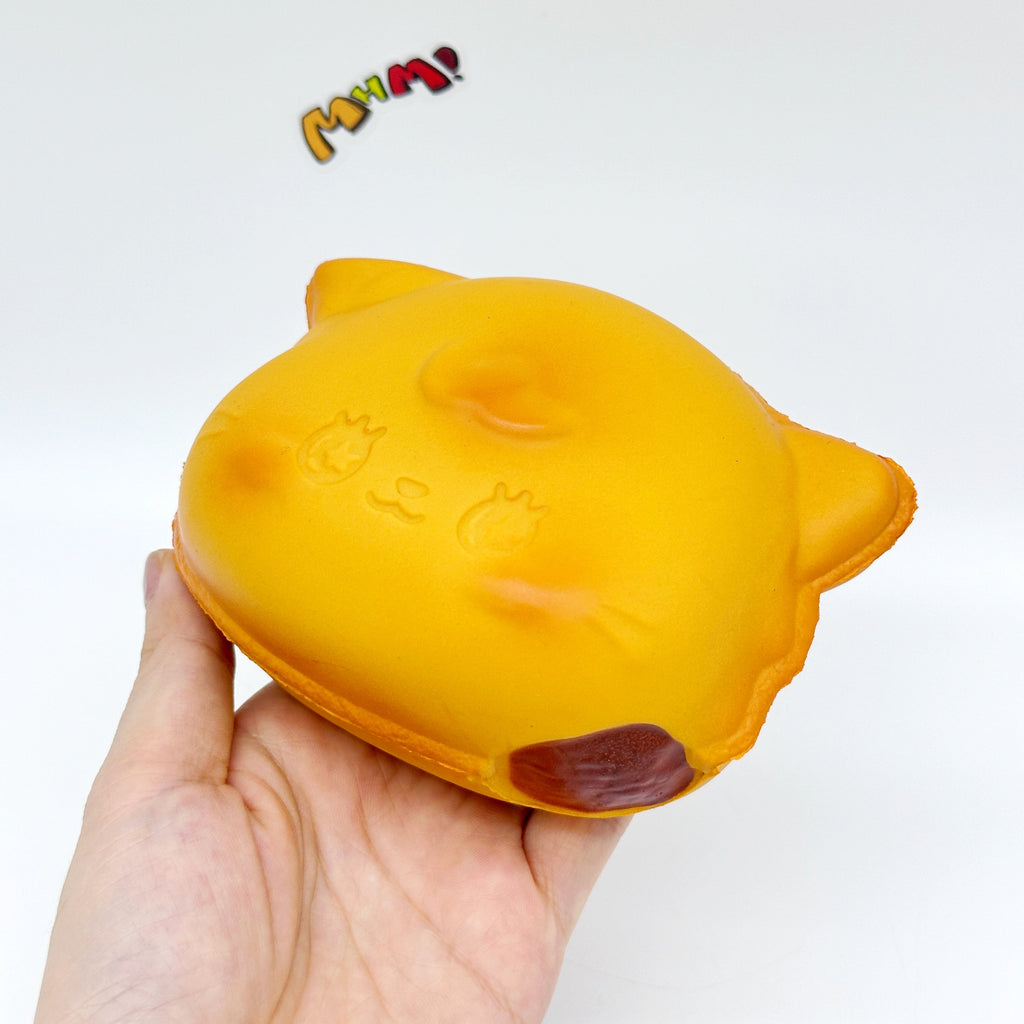 Cat Egg Waffle Slow Rise Squishy Toy