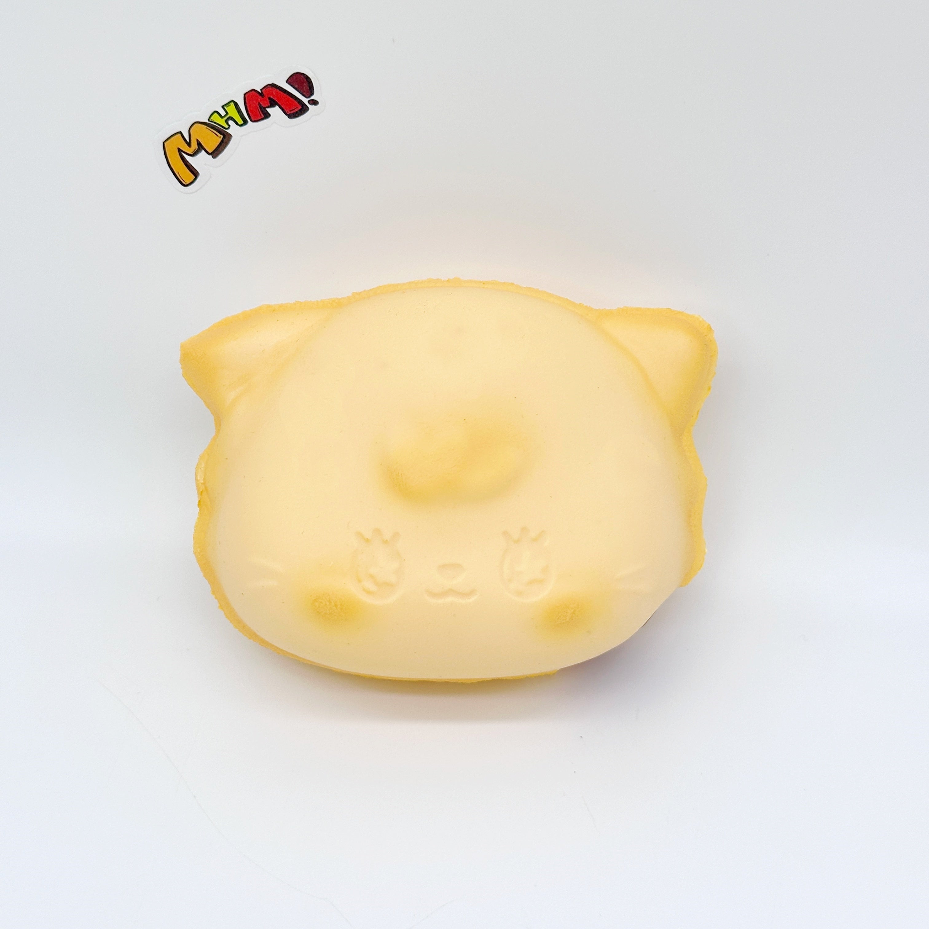 Cat Egg Waffle Slow Rise Squishy Toy