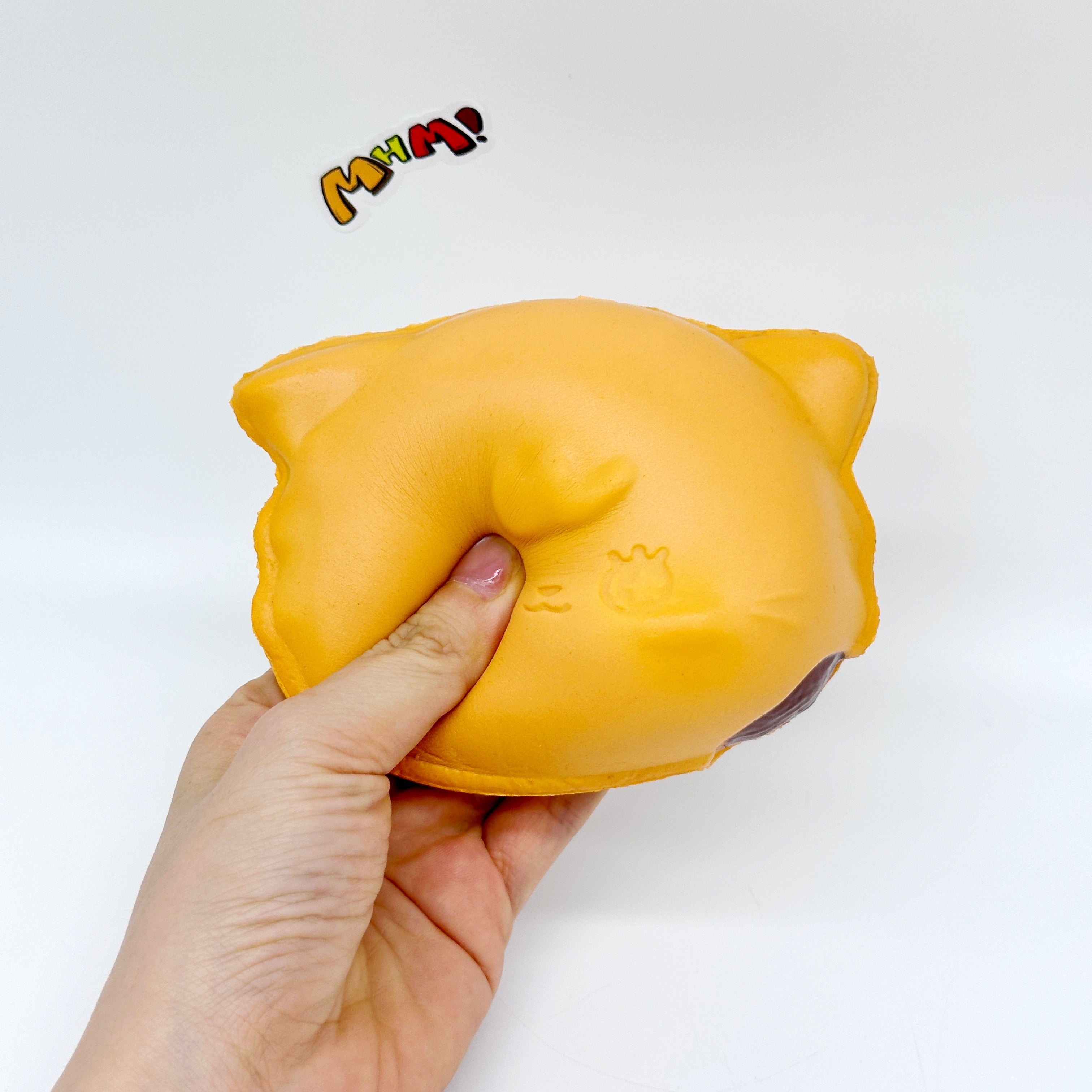 Cat Egg Waffle Slow Rise Squishy Toy