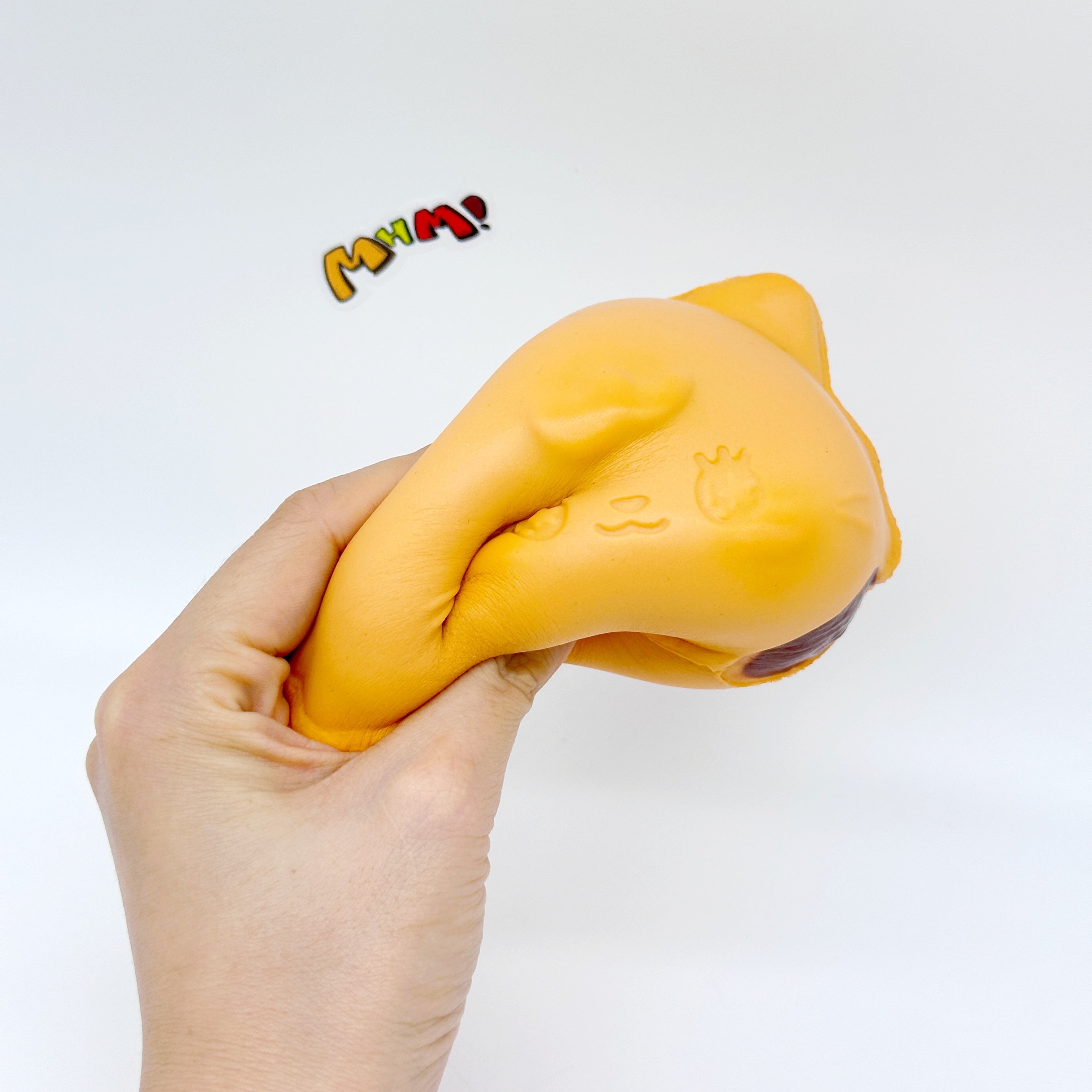 Cat Egg Waffle Slow Rise Squishy Toy