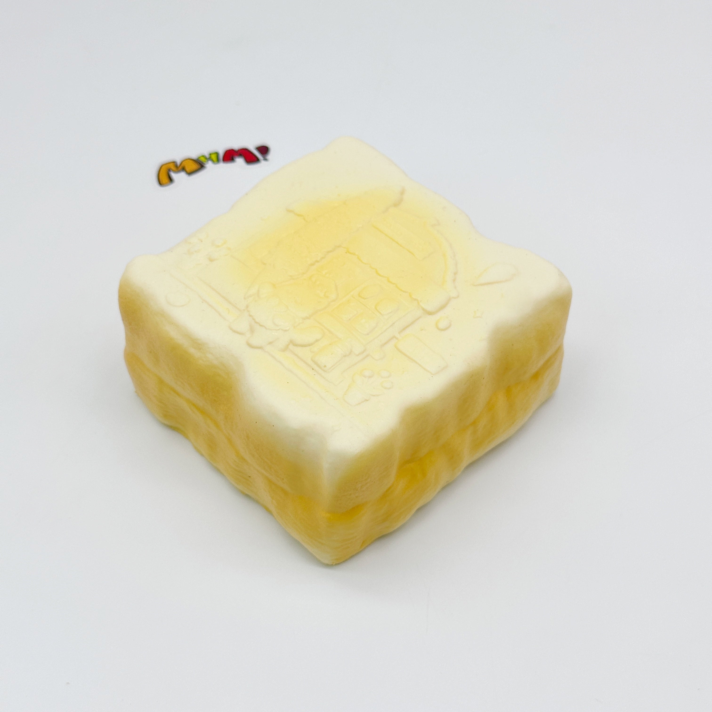 Slow Rise Cute Embossed Toast Squishy – Squeeze Away Stress