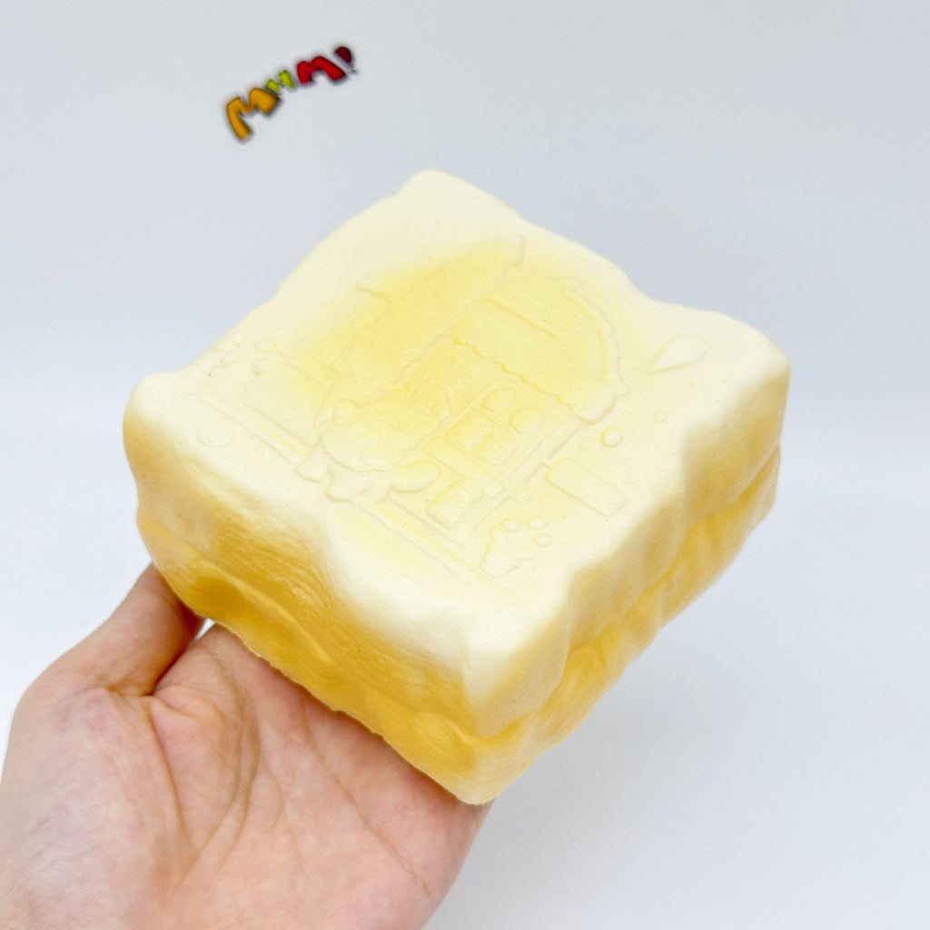 Slow Rise Cute Embossed Toast Squishy – Squeeze Away Stress