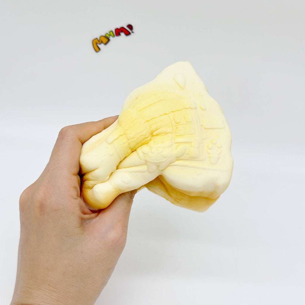 Slow Rise Cute Embossed Toast Squishy – Squeeze Away Stress