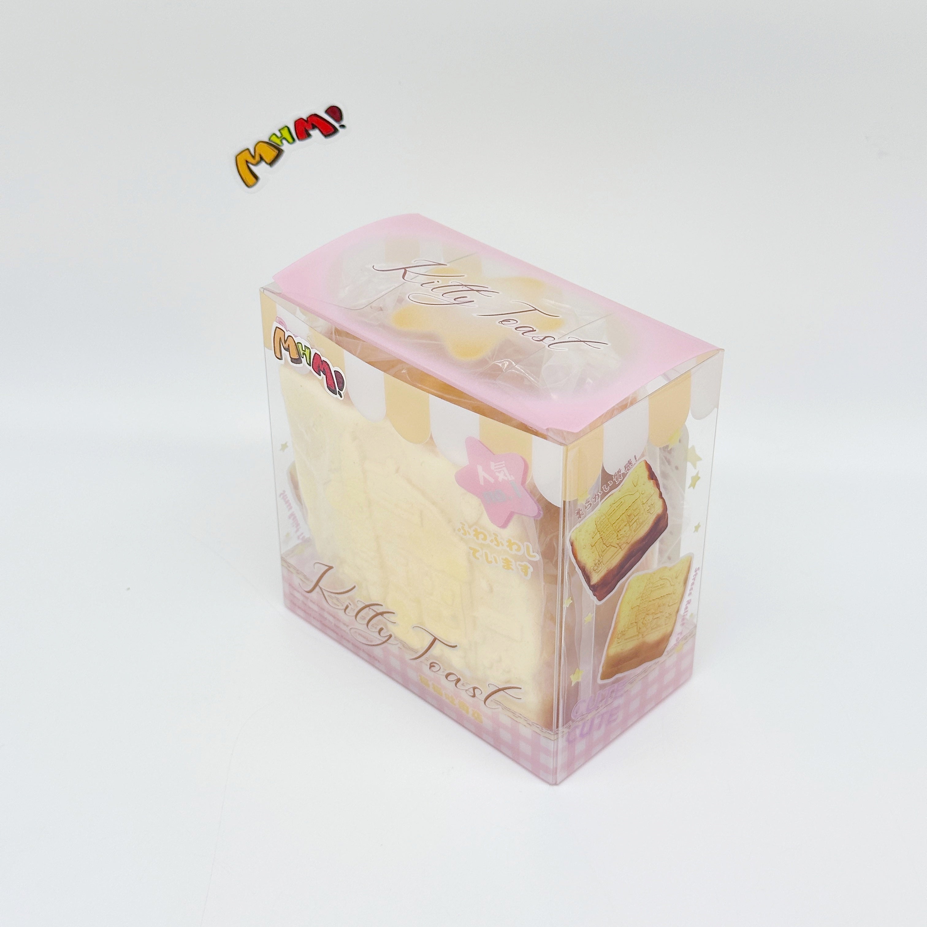 Slow Rise Cute Embossed Toast Squishy – Squeeze Away Stress