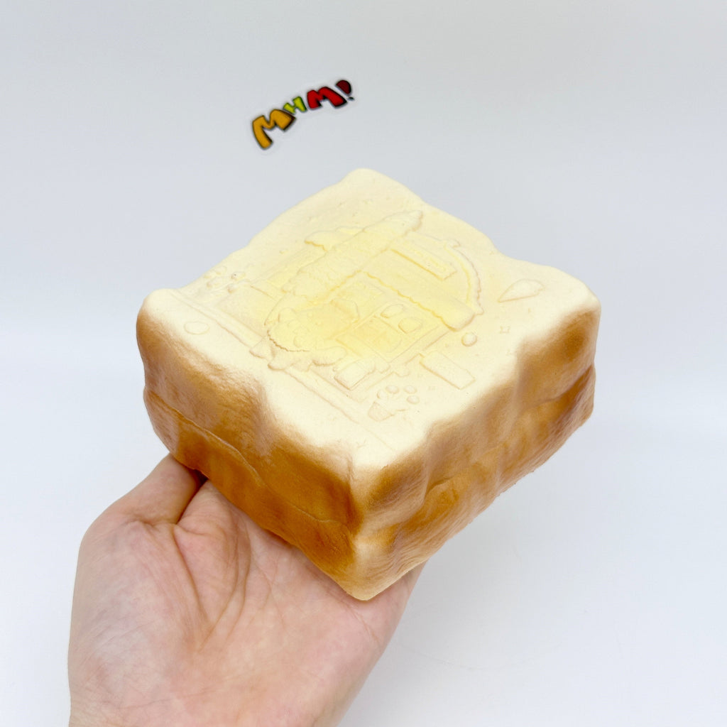 Slow Rise Cute Embossed Toast Squishy – Squeeze Away Stress