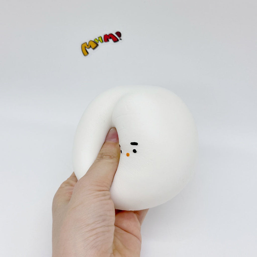 Adorable Animal-Themed Chonky Bird Squishy for Display & Play