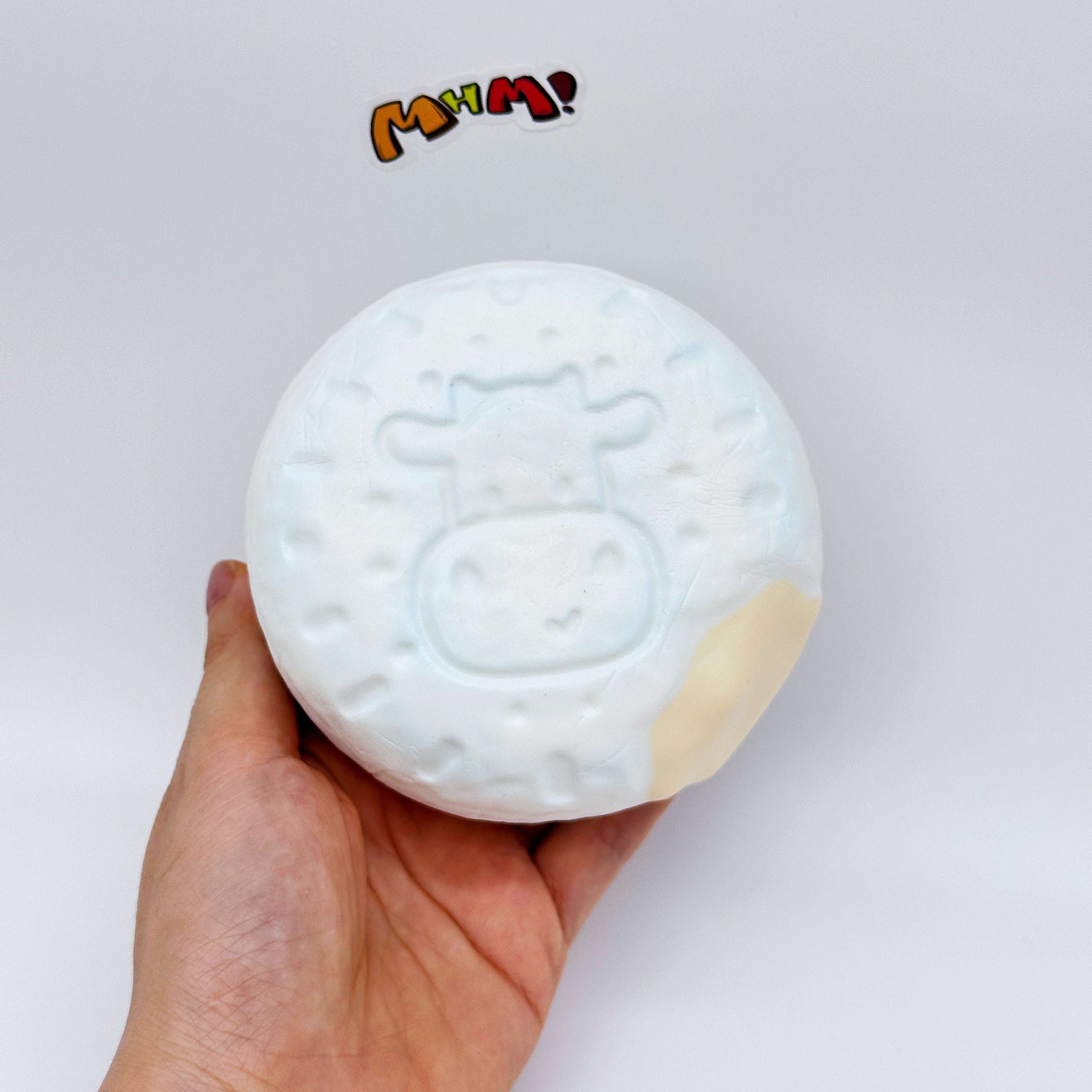 🐮 Milk Cookie Squishy | Cute Cow Print Milk Biscuit Slow Rising Stress Relief Toy 🧈