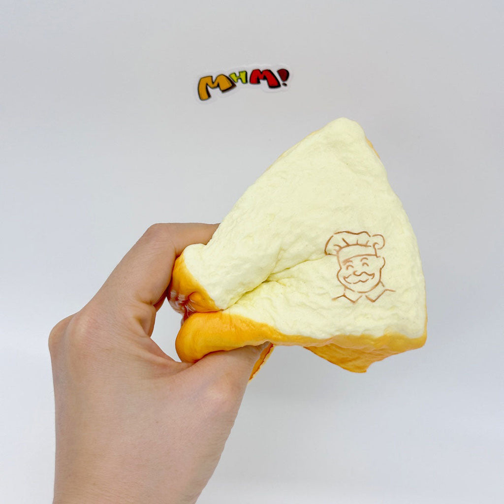 Thick Cut Toast Slow Rise Squishy Toy
