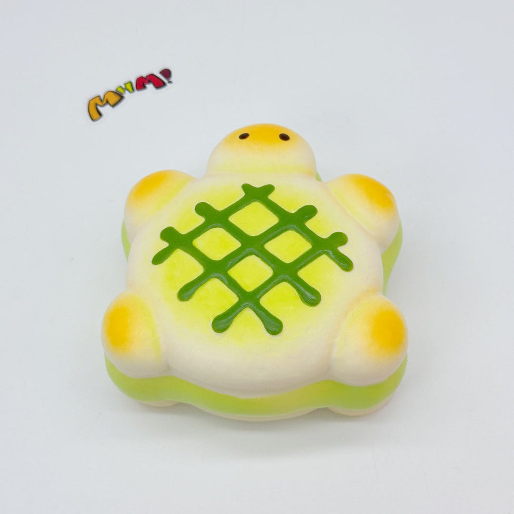 Slow Rise Cute Turtle Cookie Squishy – Squeeze Away Stress!