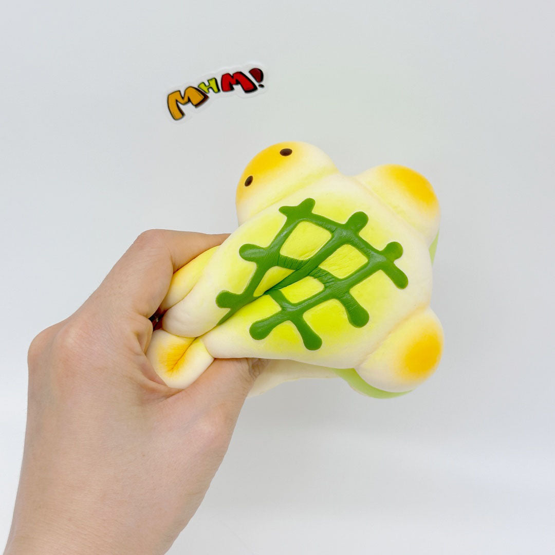 Slow Rise Cute Turtle Cookie Squishy – Squeeze Away Stress!