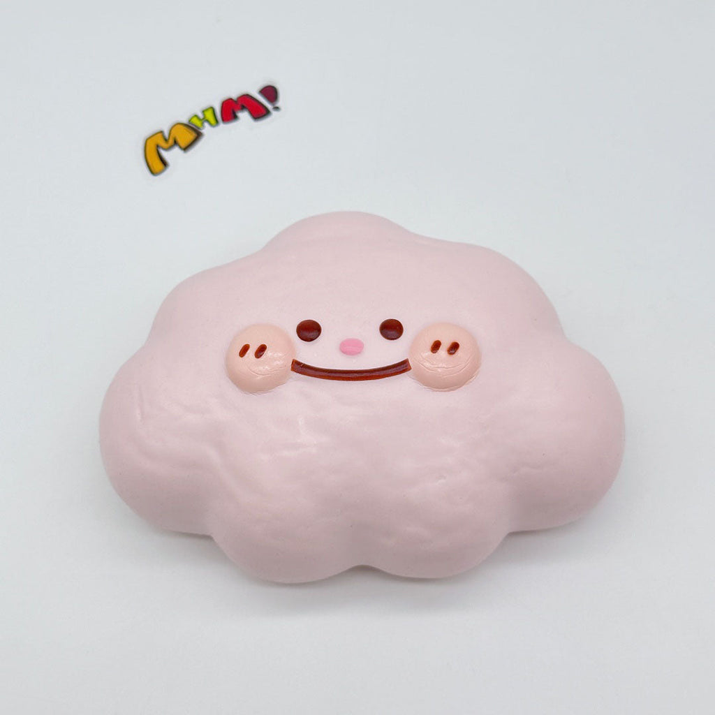 Slow Rise Cute Cloud Bread – Squeeze Away Stress with a Smile!