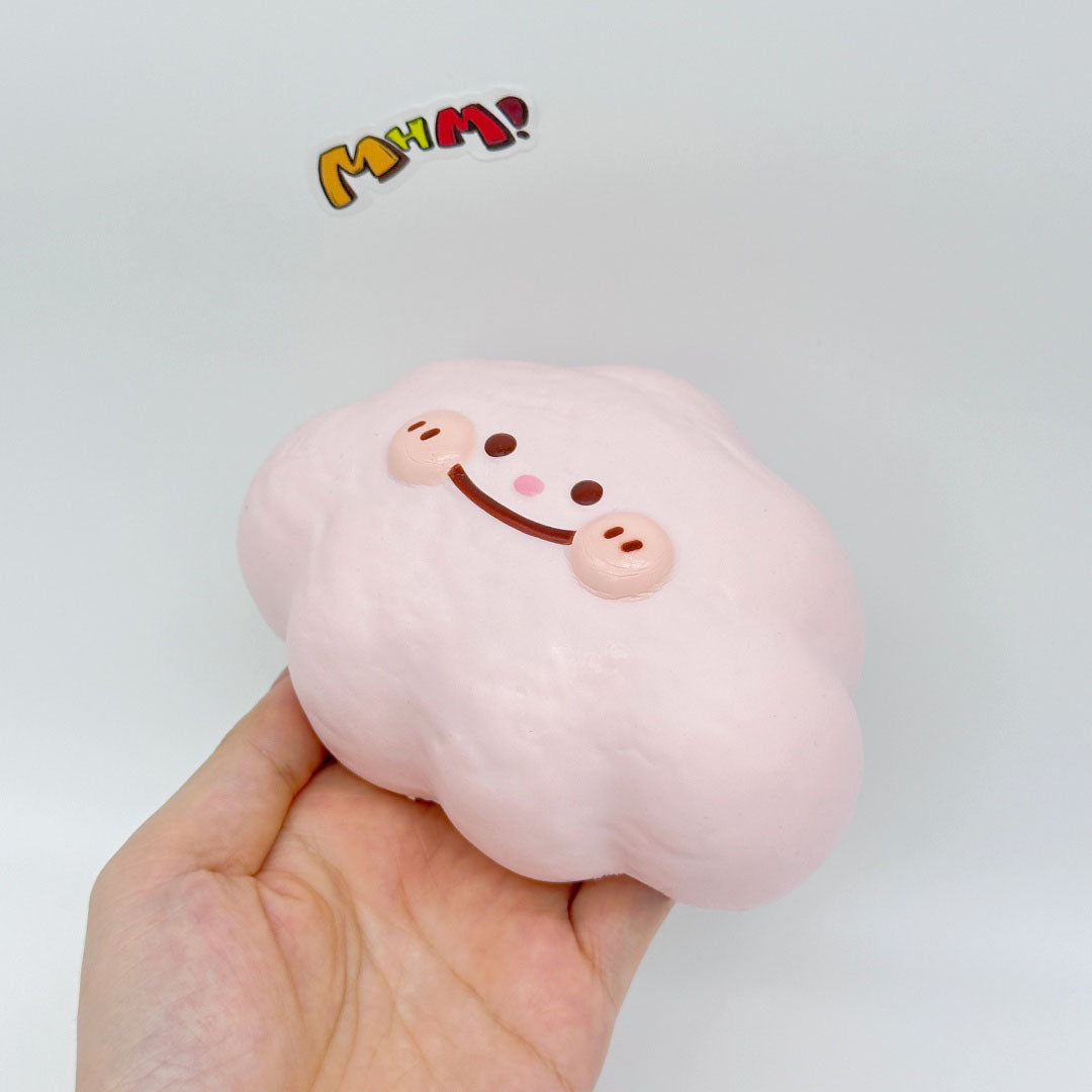 Slow Rise Cute Cloud Bread – Squeeze Away Stress with a Smile!