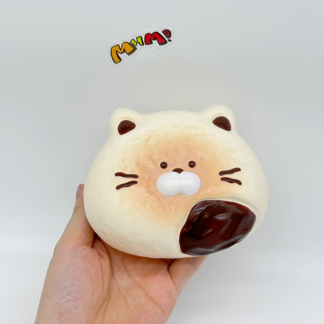 Ultra-Soft Cat Mochi Squishy – Slow Rise & Irresistibly Cute