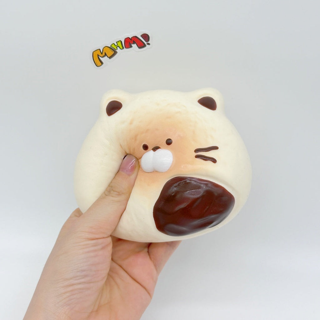 Ultra-Soft Cat Mochi Squishy – Slow Rise & Irresistibly Cute