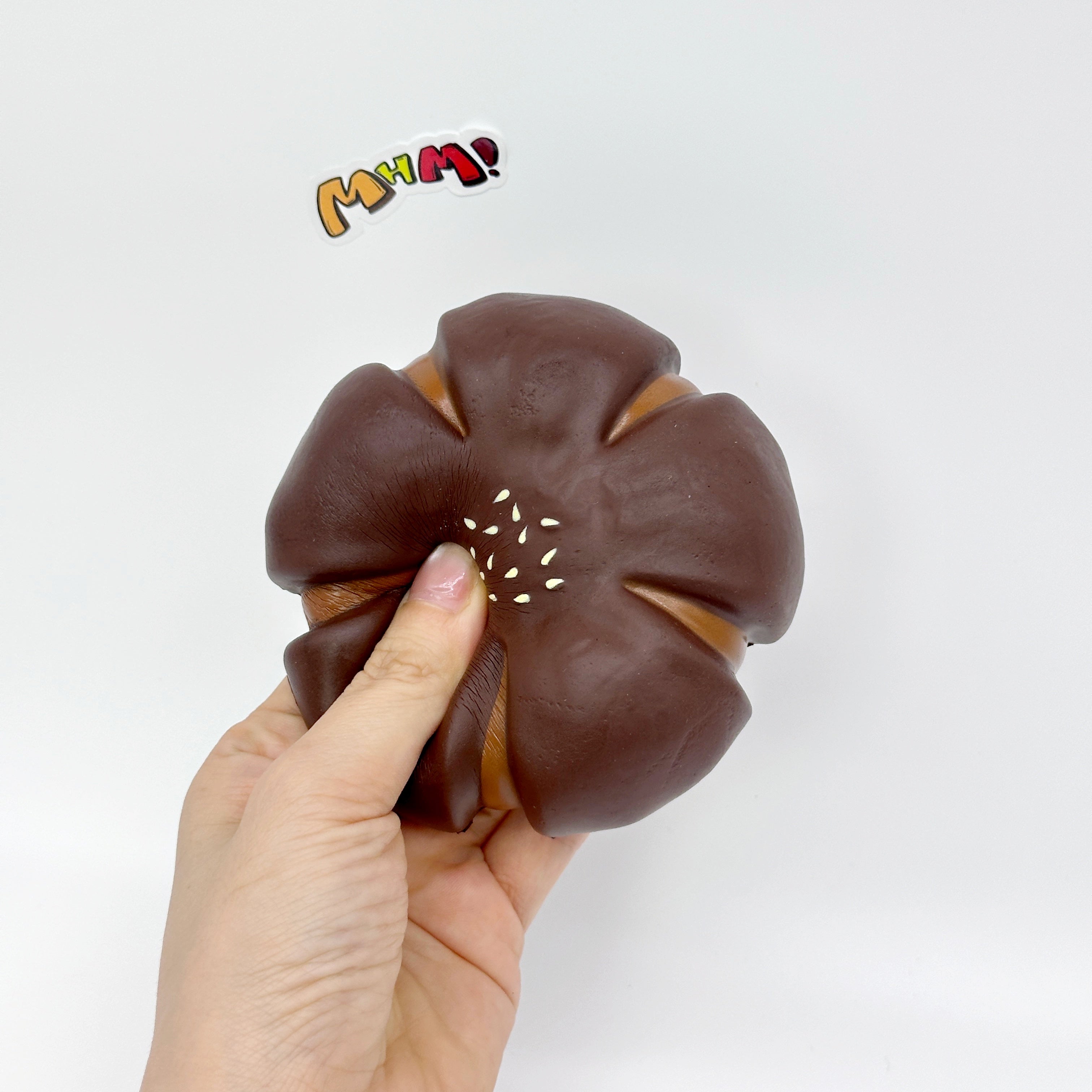 Cute Flower-Shaped Chestnut Pastry Stress Relief Squishy