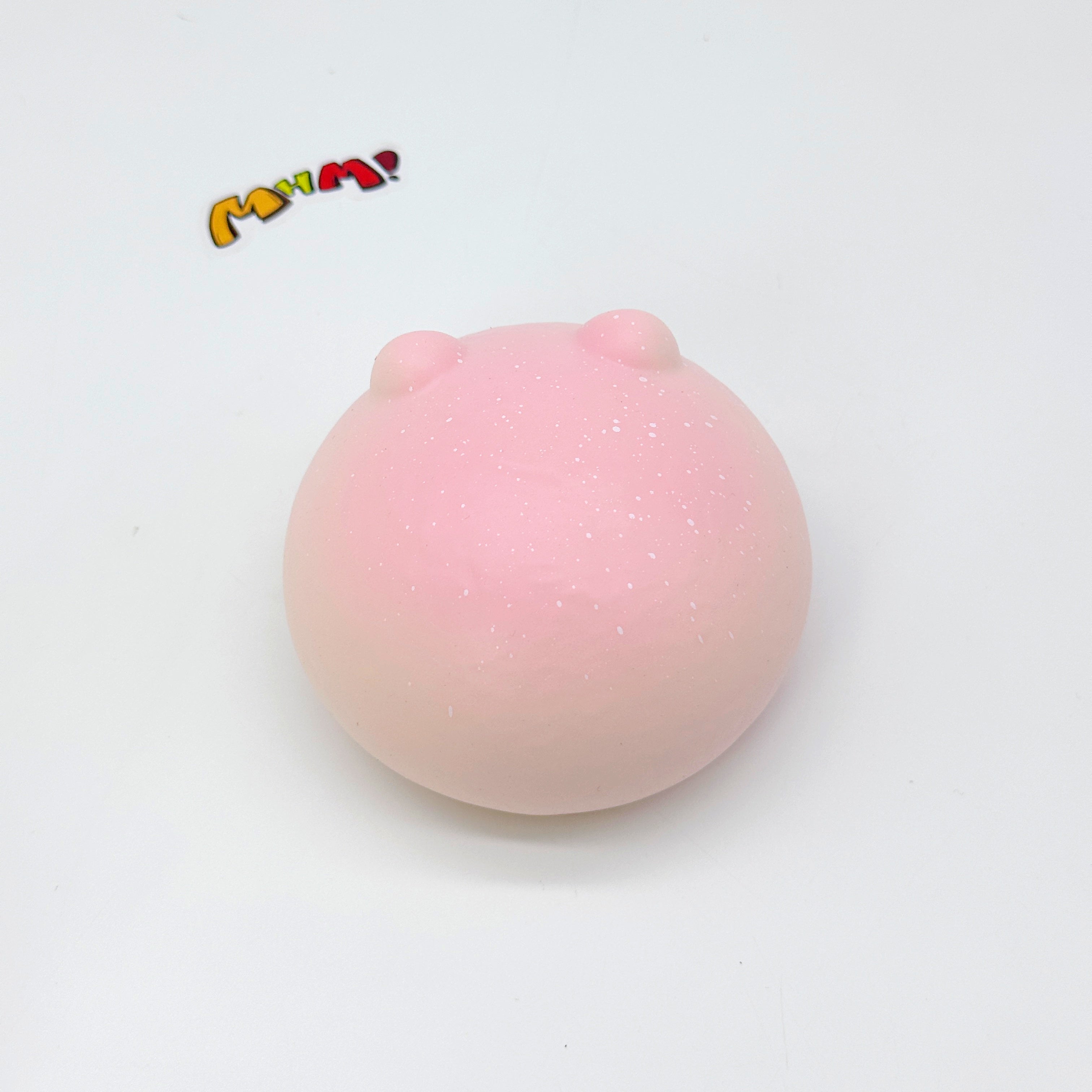 Pink Shiba Inu Steamed Bun Squishy Toy