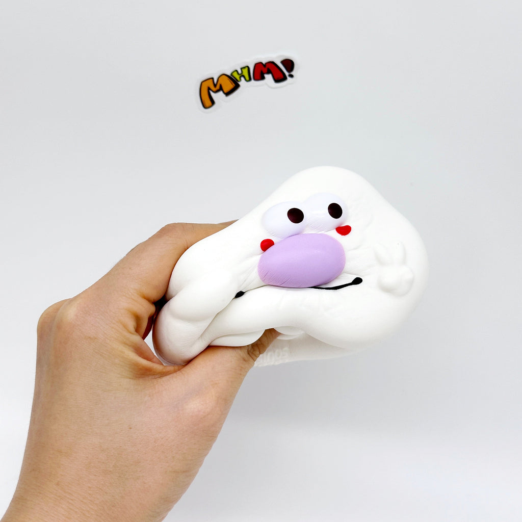 Kawaii Smiley Fried Egg Squishy 🍳😄