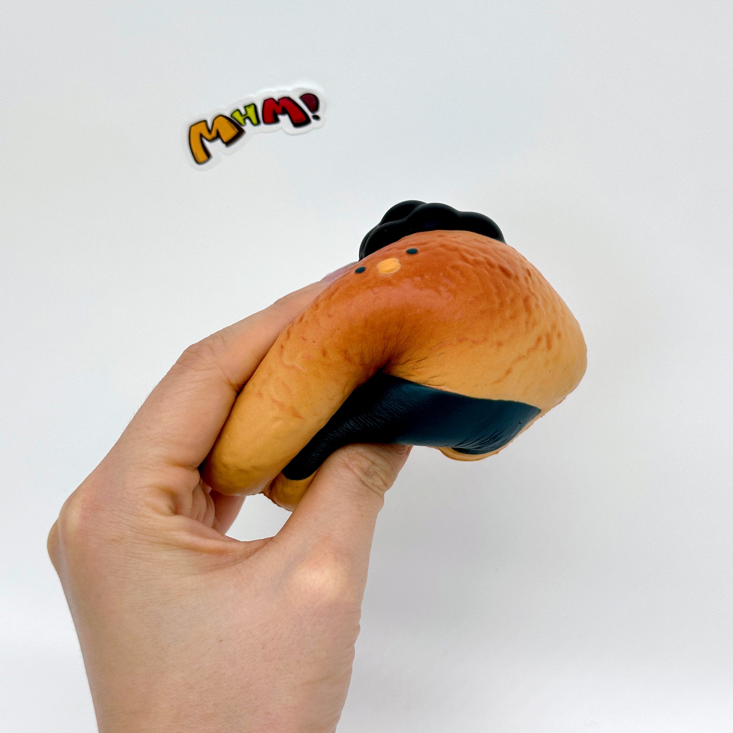 Slow recovery fish roe, salmon and chicken sushi Squishy