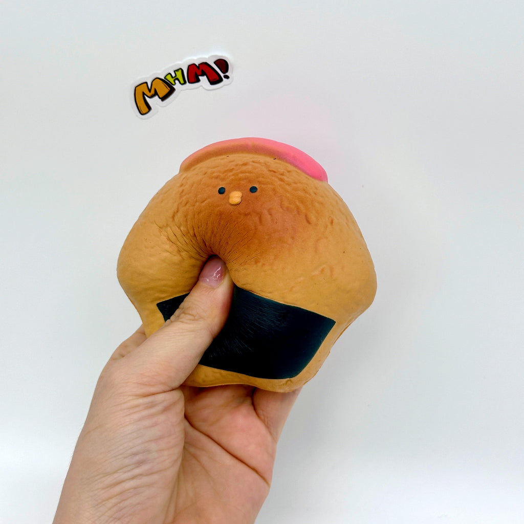 Slow recovery fish roe, salmon and chicken sushi Squishy
