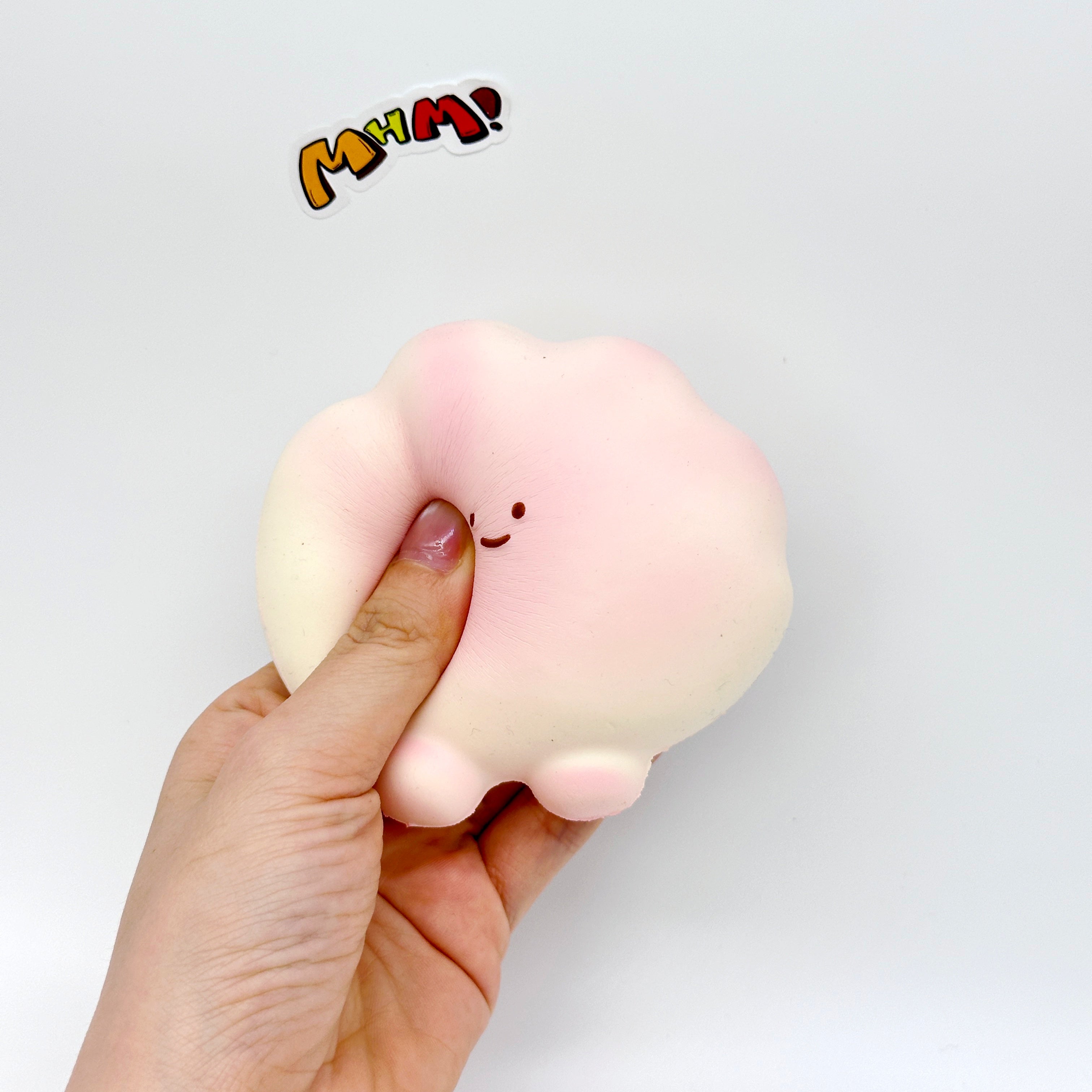 Slow Rise Rainbow Cloud Bread Squishy